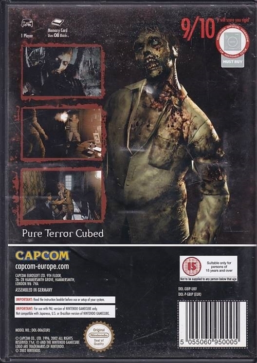 Resident Evil - GameCube (B Grade) (Genbrug)